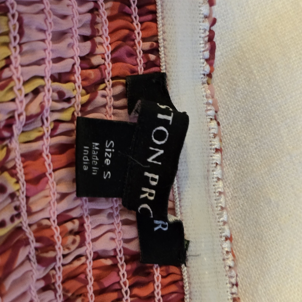 Boston Proper Vibrant Ruched Dress - Picture 3 of 3